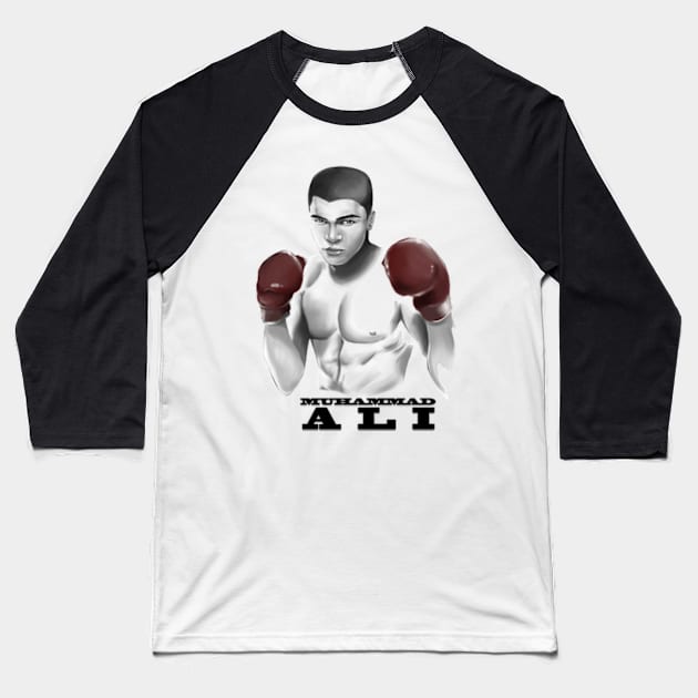 ALI Baseball T-Shirt by kladenko